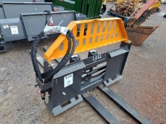 BUY HYD PALLET FORKS 4000# SKID STEER ATTACH, Abingdon Auto Auction, Inc.