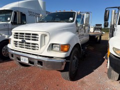 2001 FORD SUPER DUTY F-750 ROLL BACK 3 CAR 