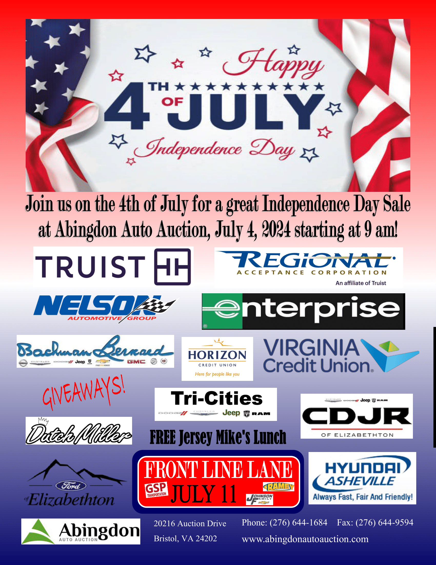 Abingdon Auto Auction Abingdon Auto Auction, Inc.